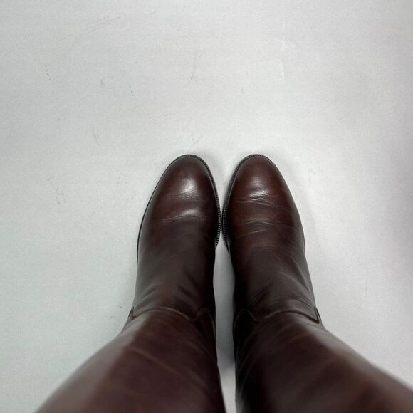 Cole Haan Women's Size 6 Arlington Brown Leather Riding Boots - Picture 9 of 12